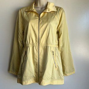 CHICO'S Zenergy Yellow Neema Anorak Lined Jacket Size 00 = US Size 0/2